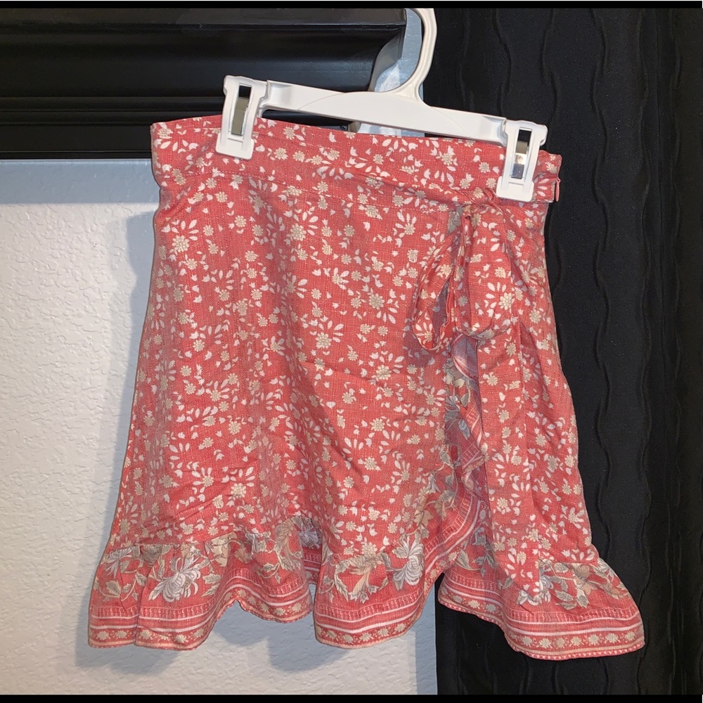 Alissia Skirt Red Print (SIZE 6)